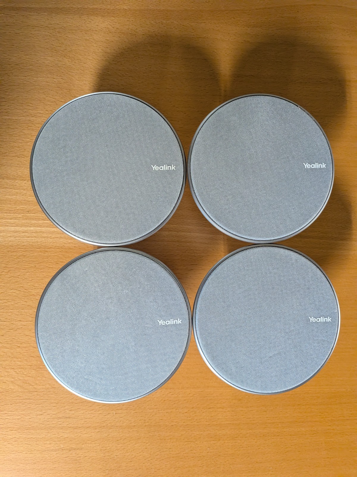 Yealink VCM38 Ceiling Microphone - Set of 4