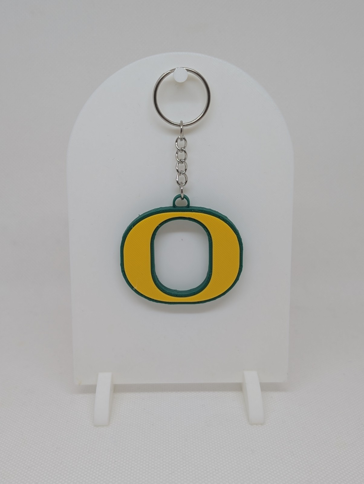 University Of Oregon Ducks Keychain - 2x2 Inches