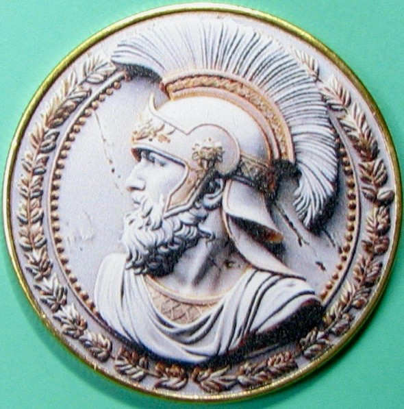 Roman Soldier. Challenge, Souvenir. 1.5". CT32d.