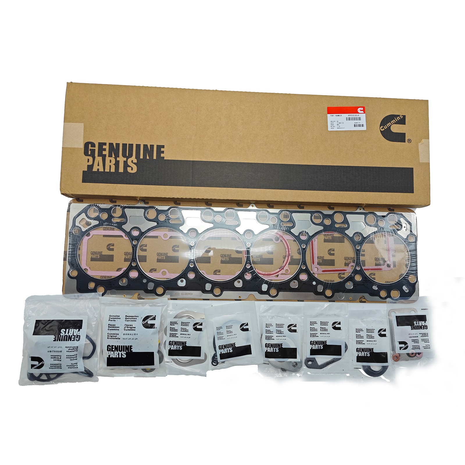 New Cylinder Head Gasket Set Kit 4955354 for 07-12 Dodge Ram Cummins 6.7L Diesel