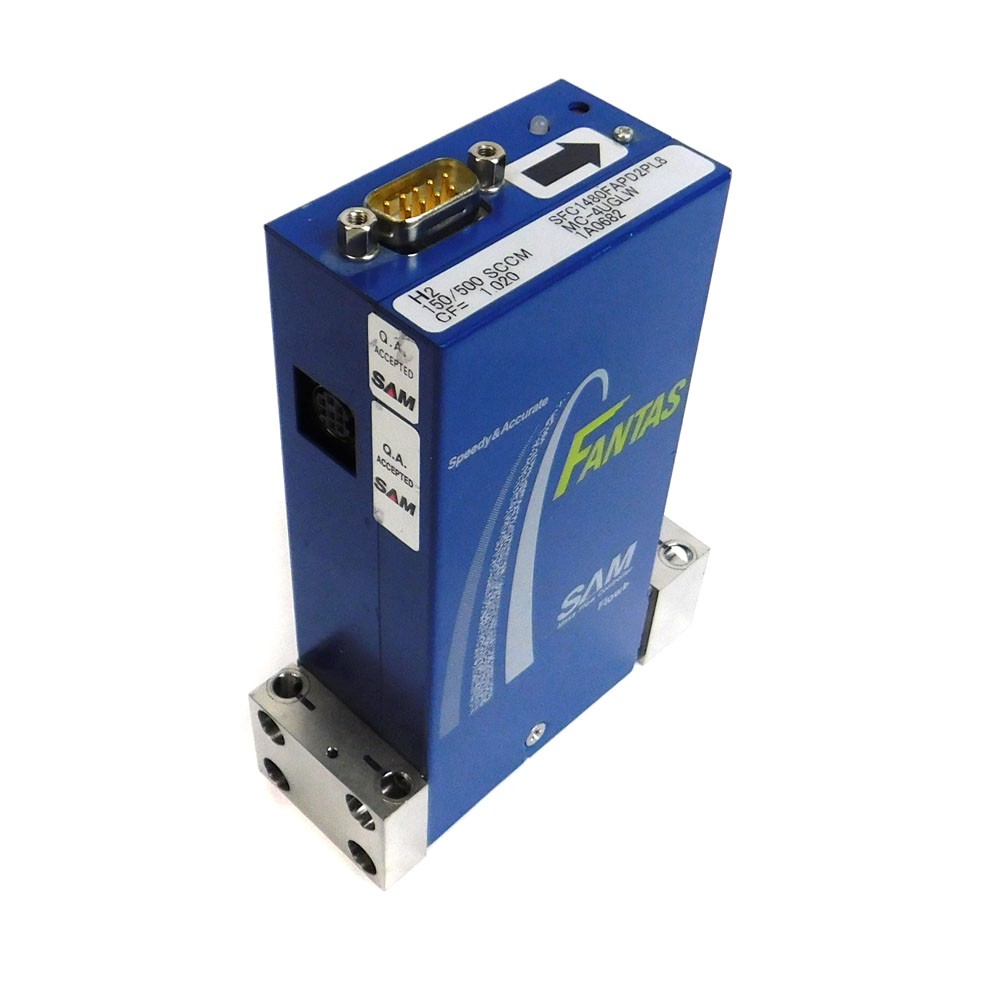 Sam Fantas SFC1480FAPD2PL8 Mass Flow Controller MFC H2 150/500 SCCM MC-4UGLW
