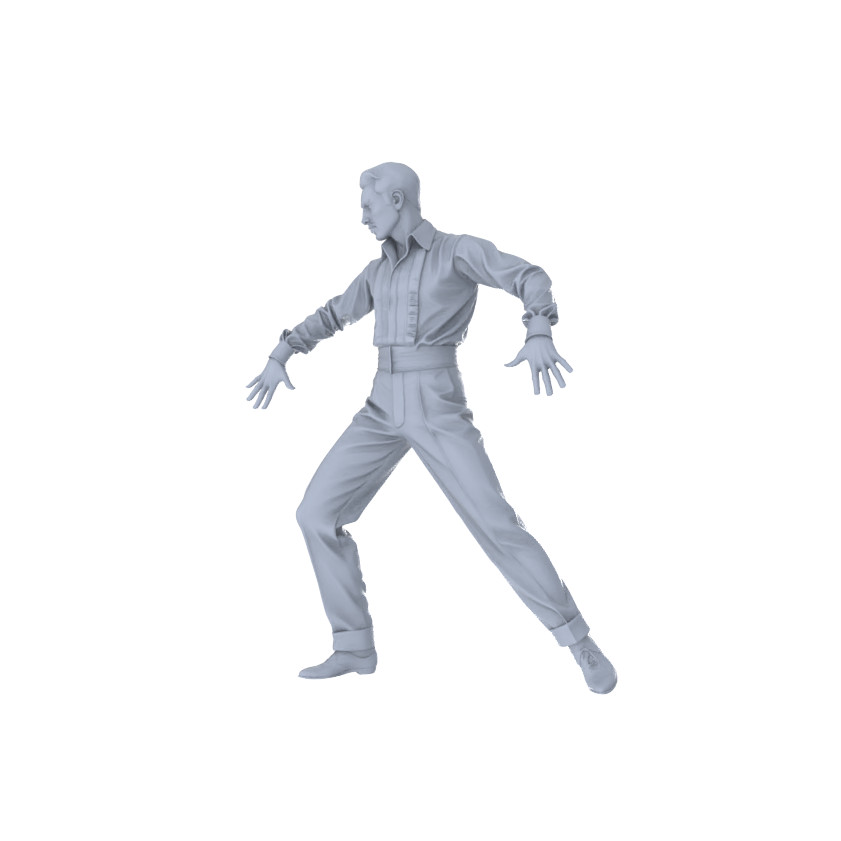 MRY-SFW 1:87 Urban Strolling 2-Pack | For Street View Hobby Painting
