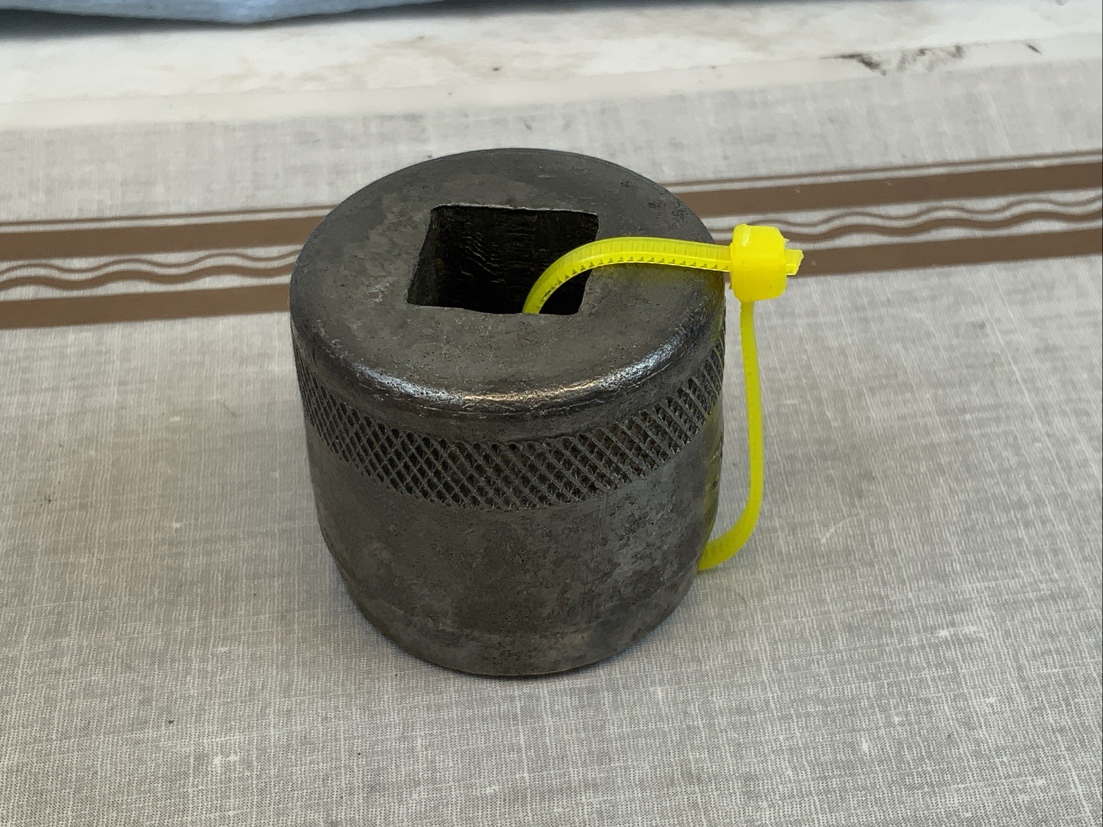 Unbranded 1/2 Drive 3/4in. 8-point SAE Socket - Yellow