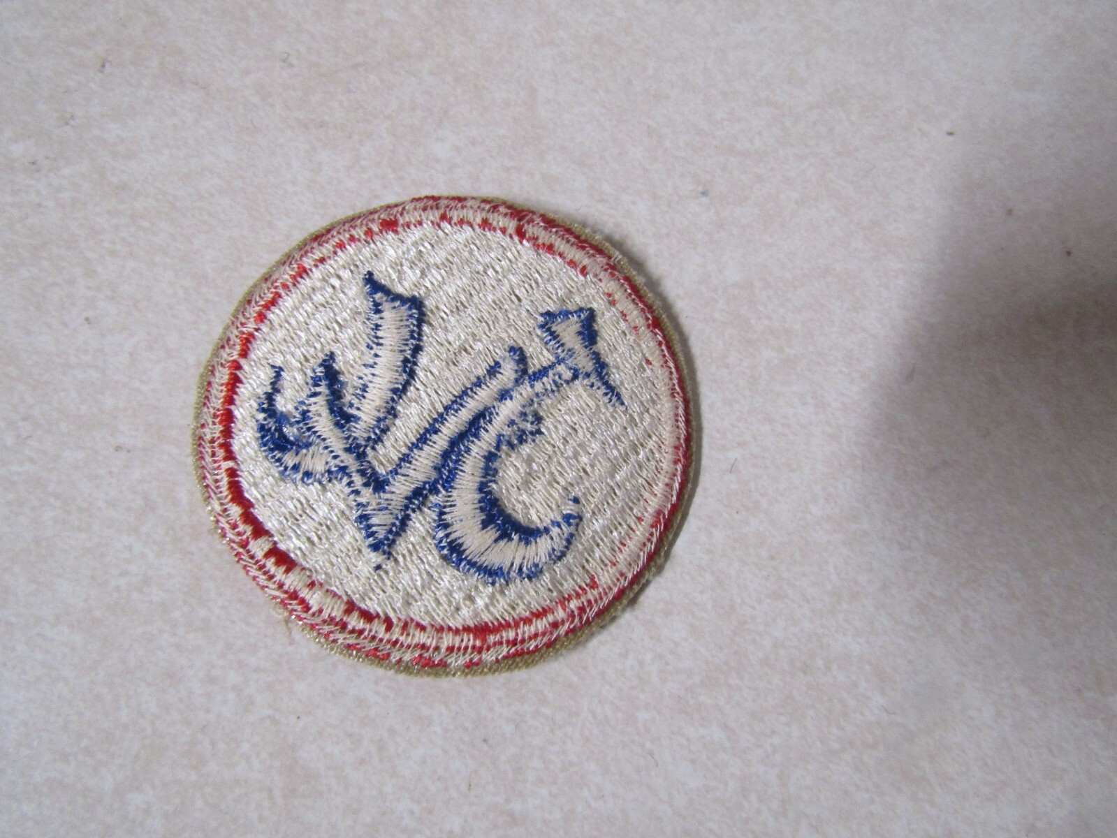 MILITARY PATCH OLD ORIGINAL WW2 ERA US ARMY JAPAN LOGISTICAL SUPPORT COMMAND