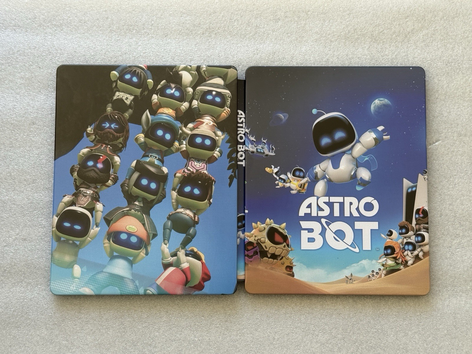 Astro Bot Custom made Steelbook/SteelUp Case PS4/PS5/Xbox (No Game) New
