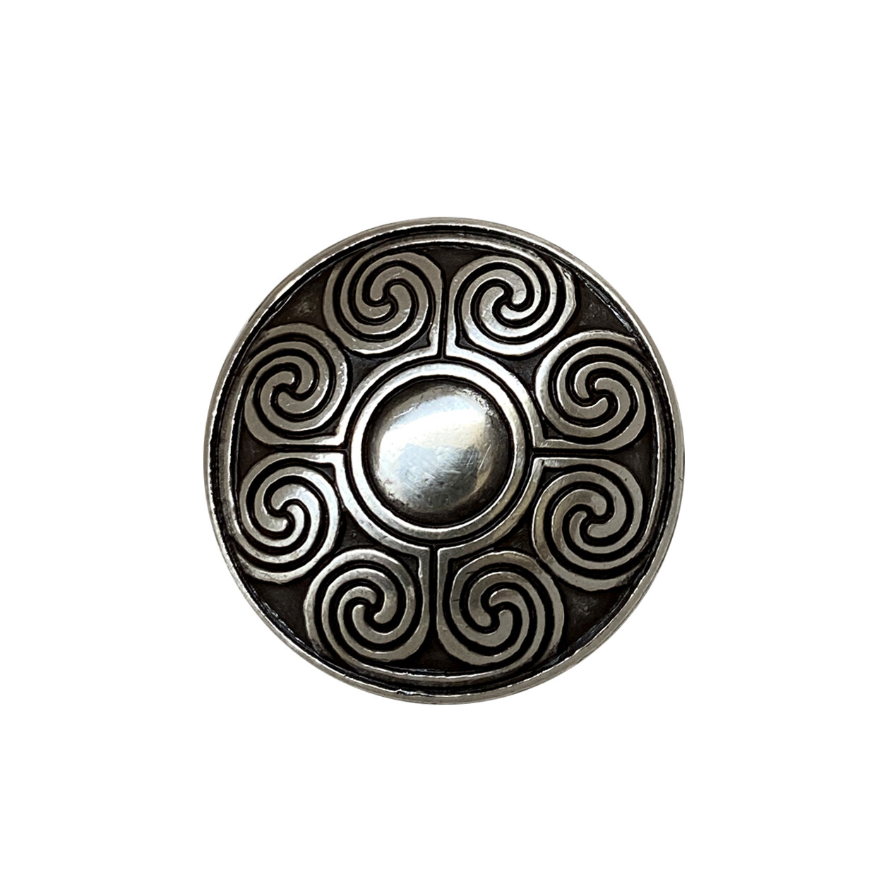 WESTERN HORSE TACK ANTIQUE LEATHER CRAFT 1-1/8" CELTIC CONCHOS screw back