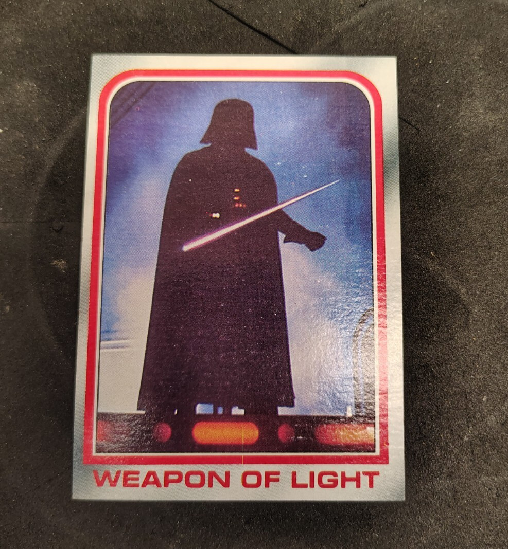 1980 Topps Star Wars empire strikes back series 1 #105 weapon of light