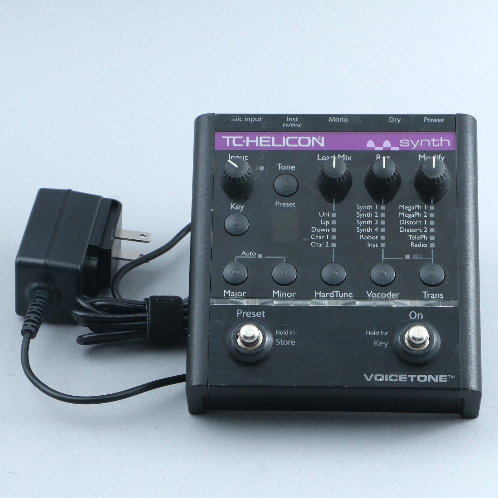 TC Helicon Voicetone Synth Vocal Effects Pedal P-30769