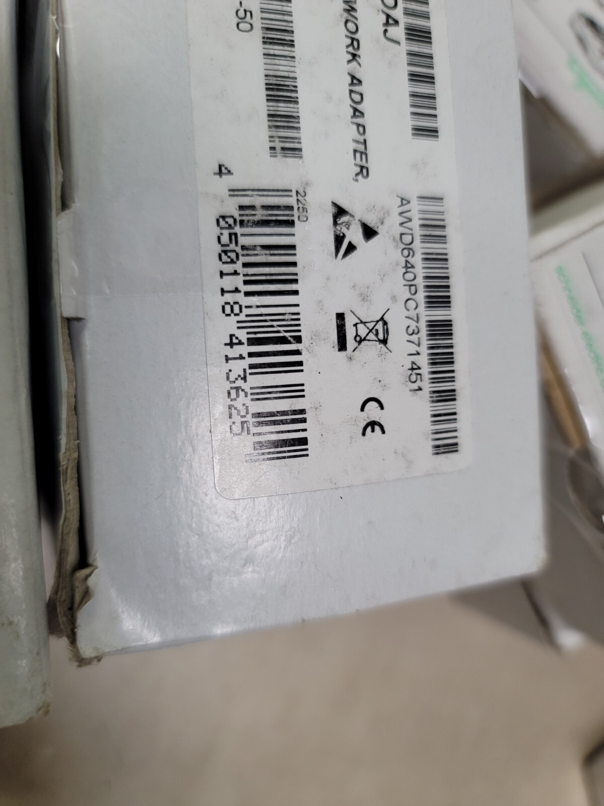 Emerson EPXPNS001-ADAJ Profinet IRT Network Adapter 2 CU NOB