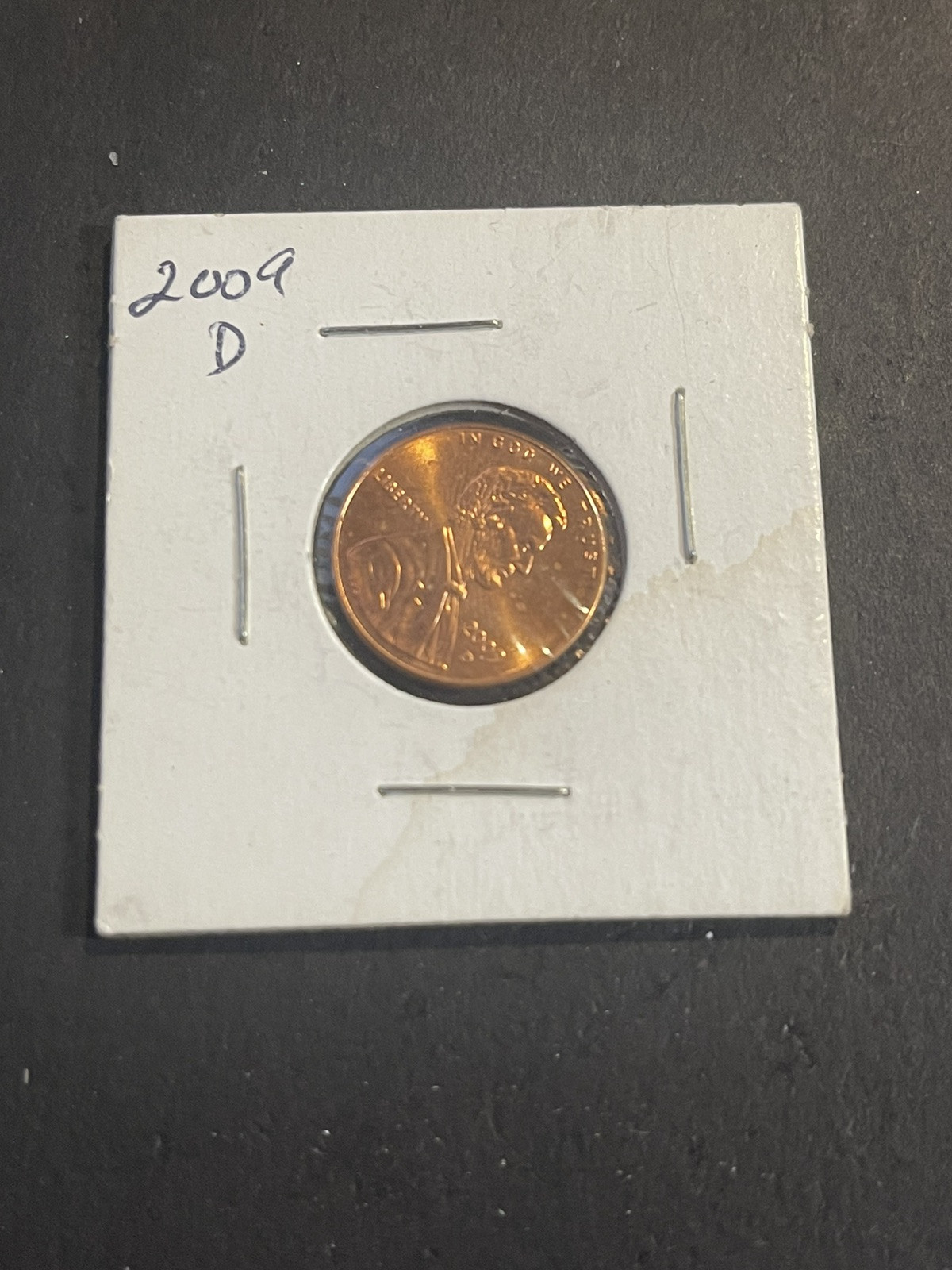 2009 D Lincoln Professional Life Cent (Red) X2107