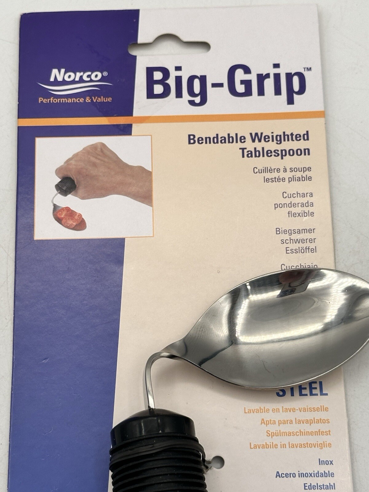 Norco Big Grip Bendable Weighted Tablespoon New