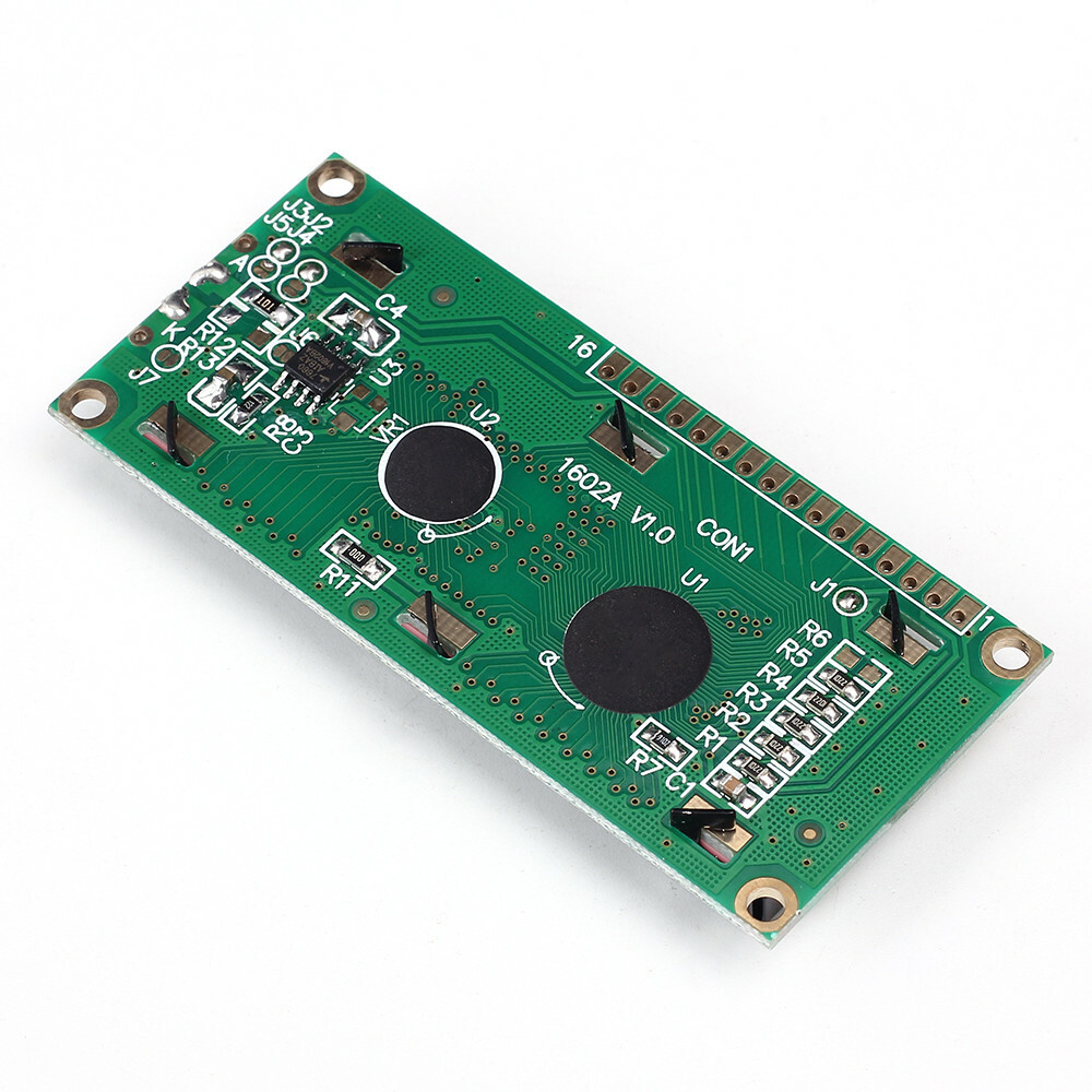 DC 5V LCD 1602A 16x2 Dot Matrix Red Character LCD Screen Module Black Background