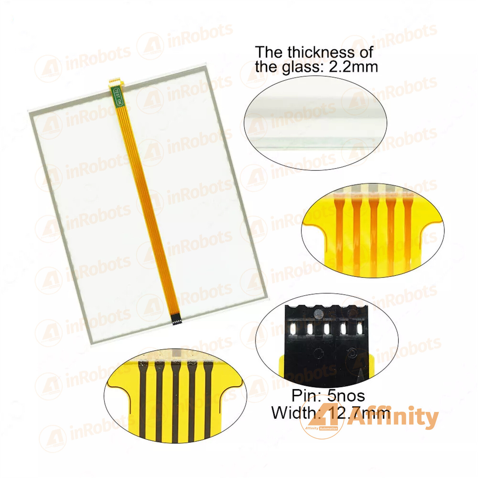 New Touch Panel Screen Glass for AMT2899 AMT 2899 0289900A 1071.0072 USA
