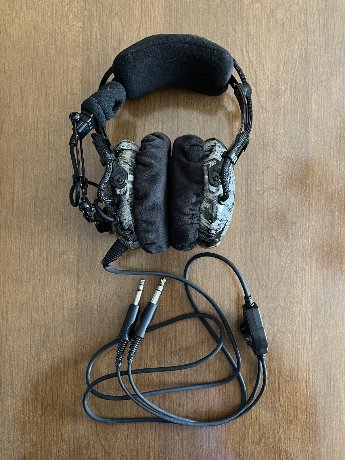 NIMBO PNR Dual GA Aviation Headset Beginner Pilot Custom David Clark Replica