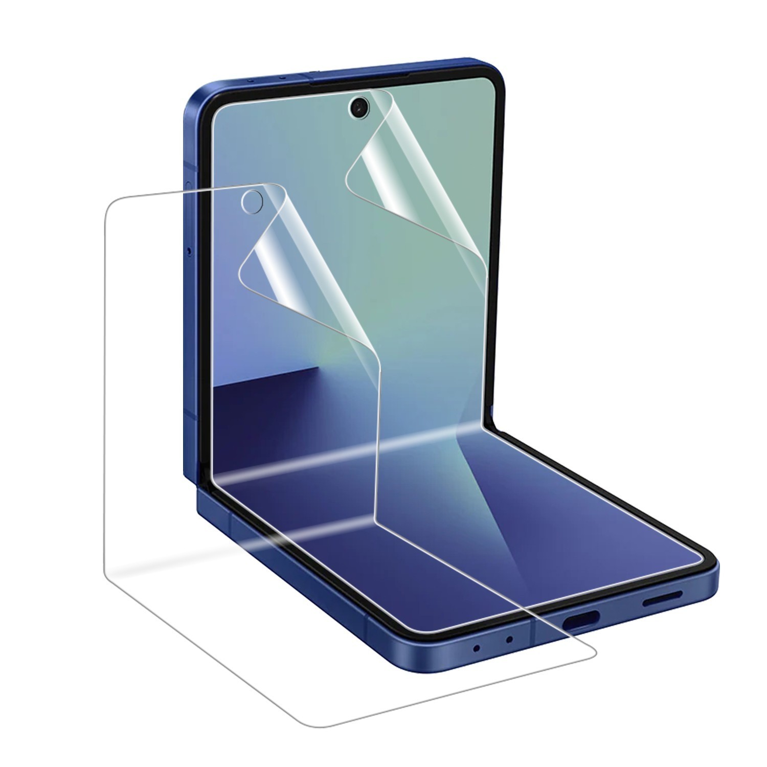 2x  Clear Screen Protector for Samsung Galaxy Z Flip 7 5G (TPU) ( Inner Screen)
