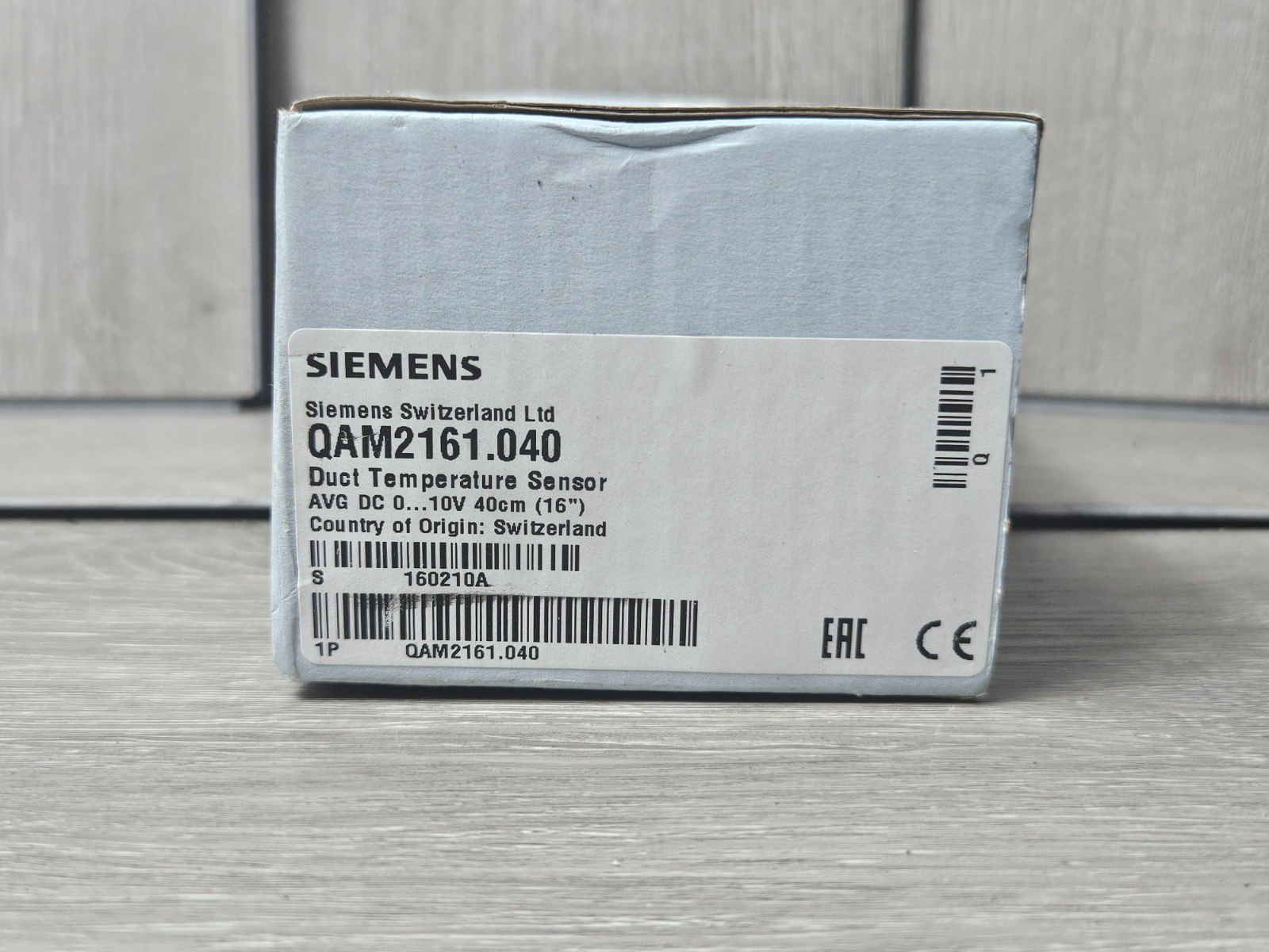 Siemens QAM2161.040 - Duct Temperatur Sensor