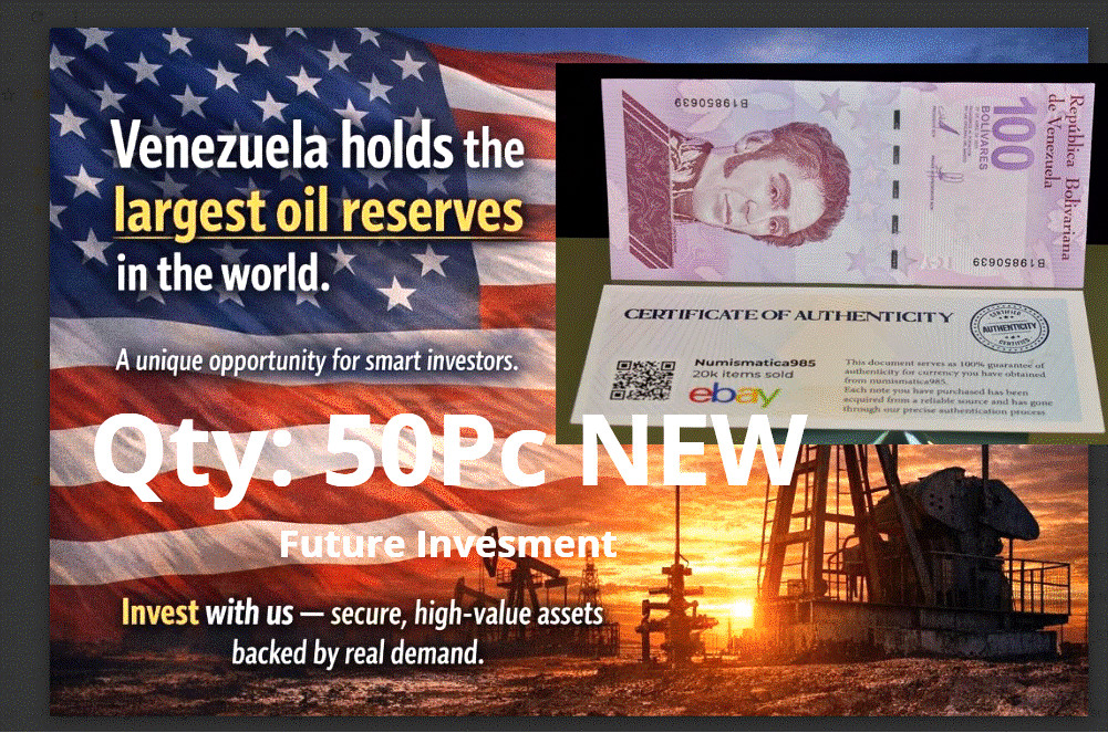 Venezuela 100 Digitales qty 50  2021 UNC 100 Million bolivar Soberano