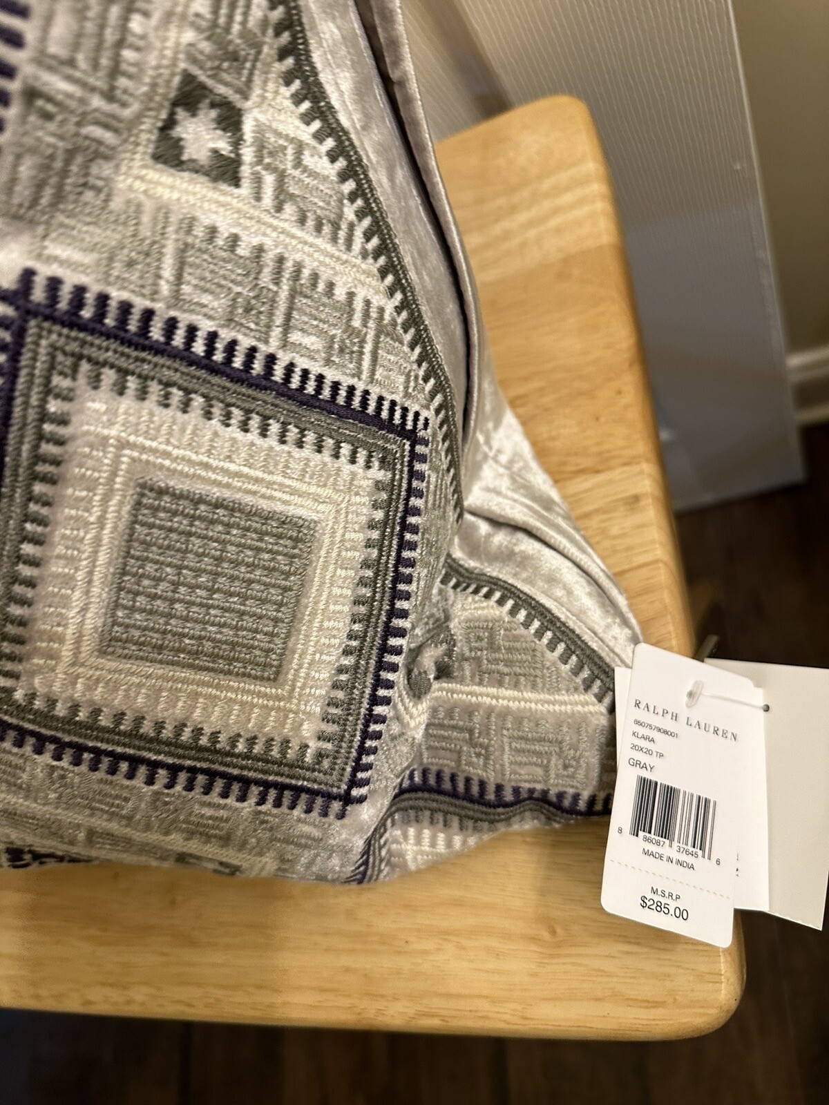 NWT Ralph Lauren Klara Decorative Throw Pillow $285