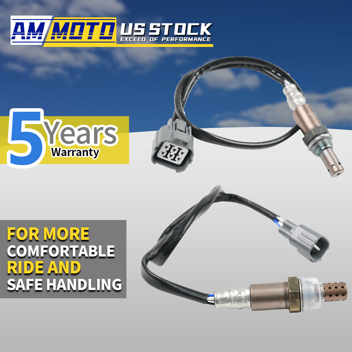 2X Upstream+Downstream Oxygen O2 Sensor For 2005 Subaru Impreza 2.5L Non-Turbo