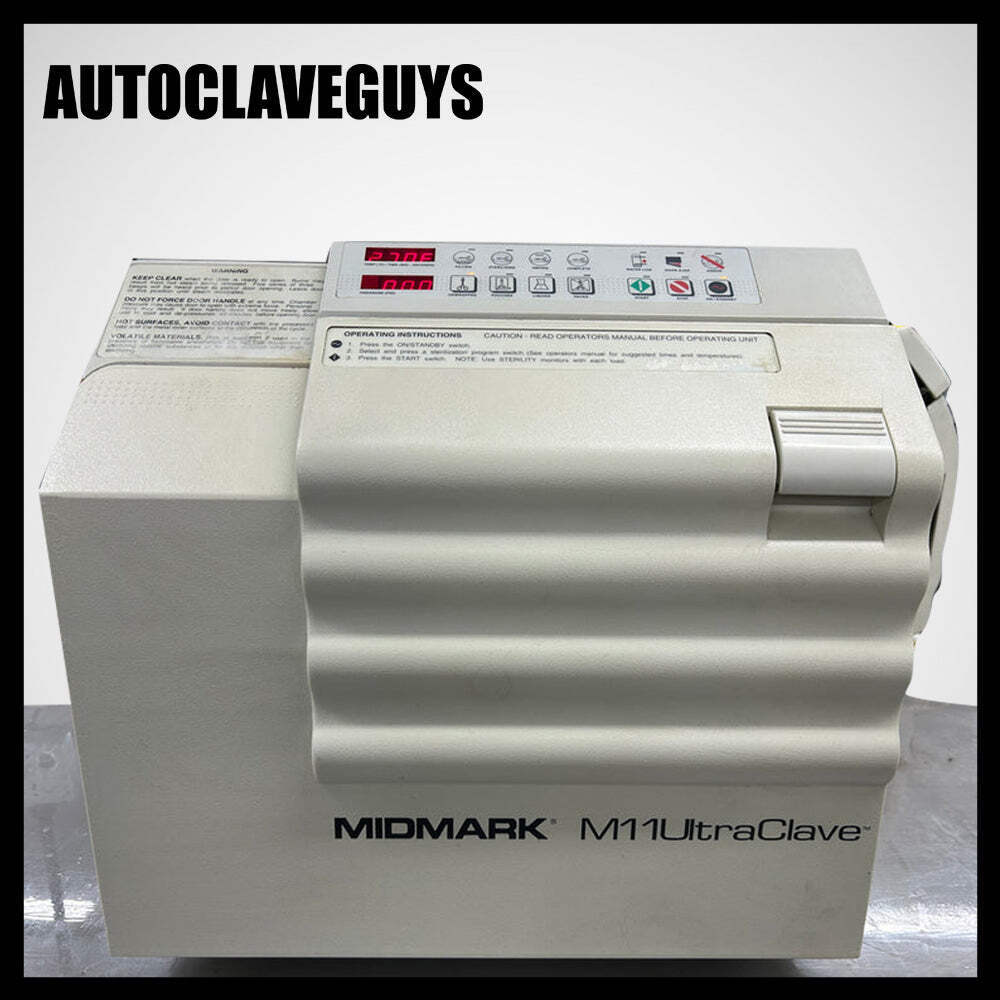 Midmark M11 Autoclave with Full 6 Month Parts and Labor Warranty