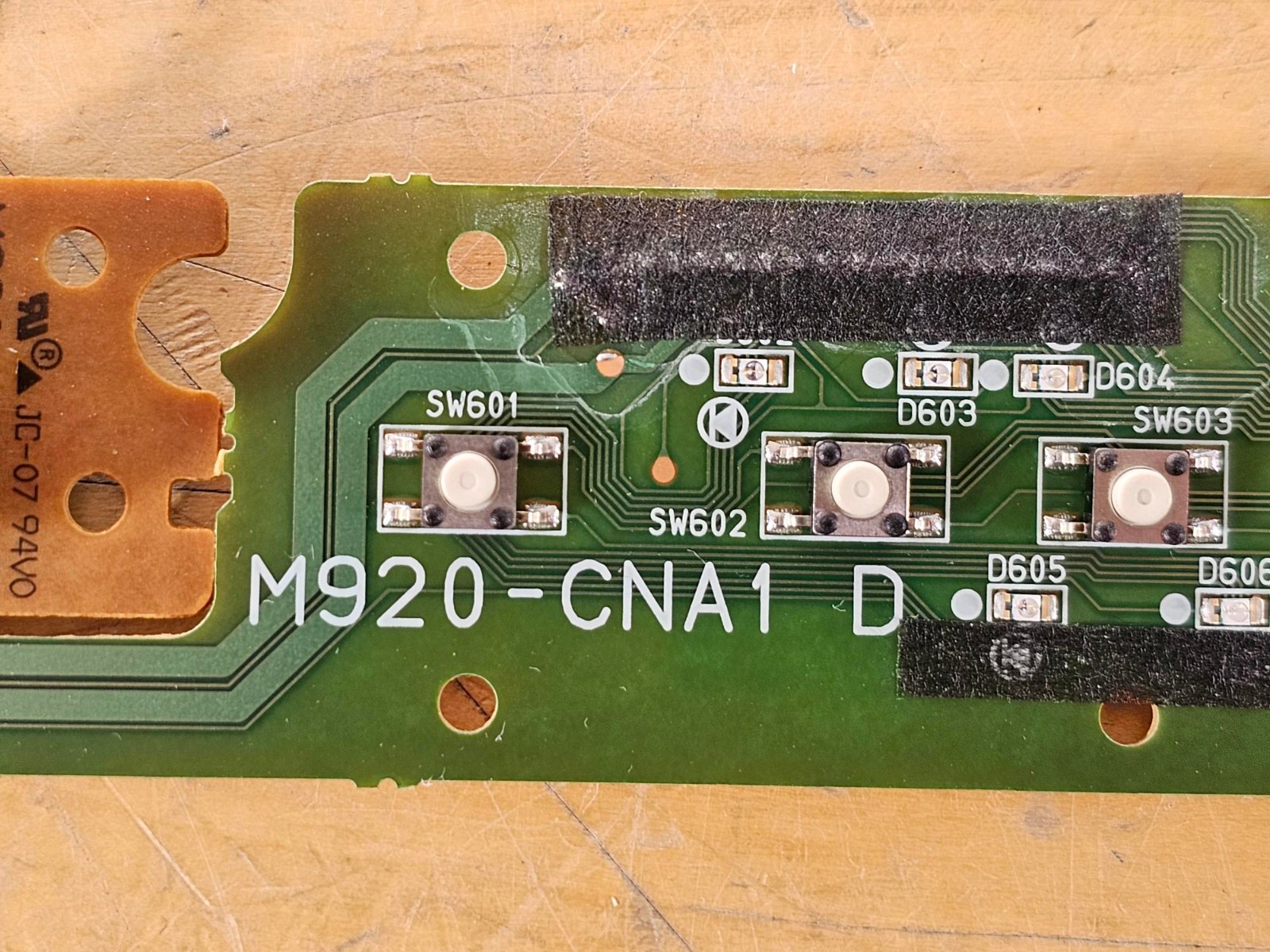 Casio Panel Board Assembly M920-CNA1 for Casio Digital Pianos Part 10433563