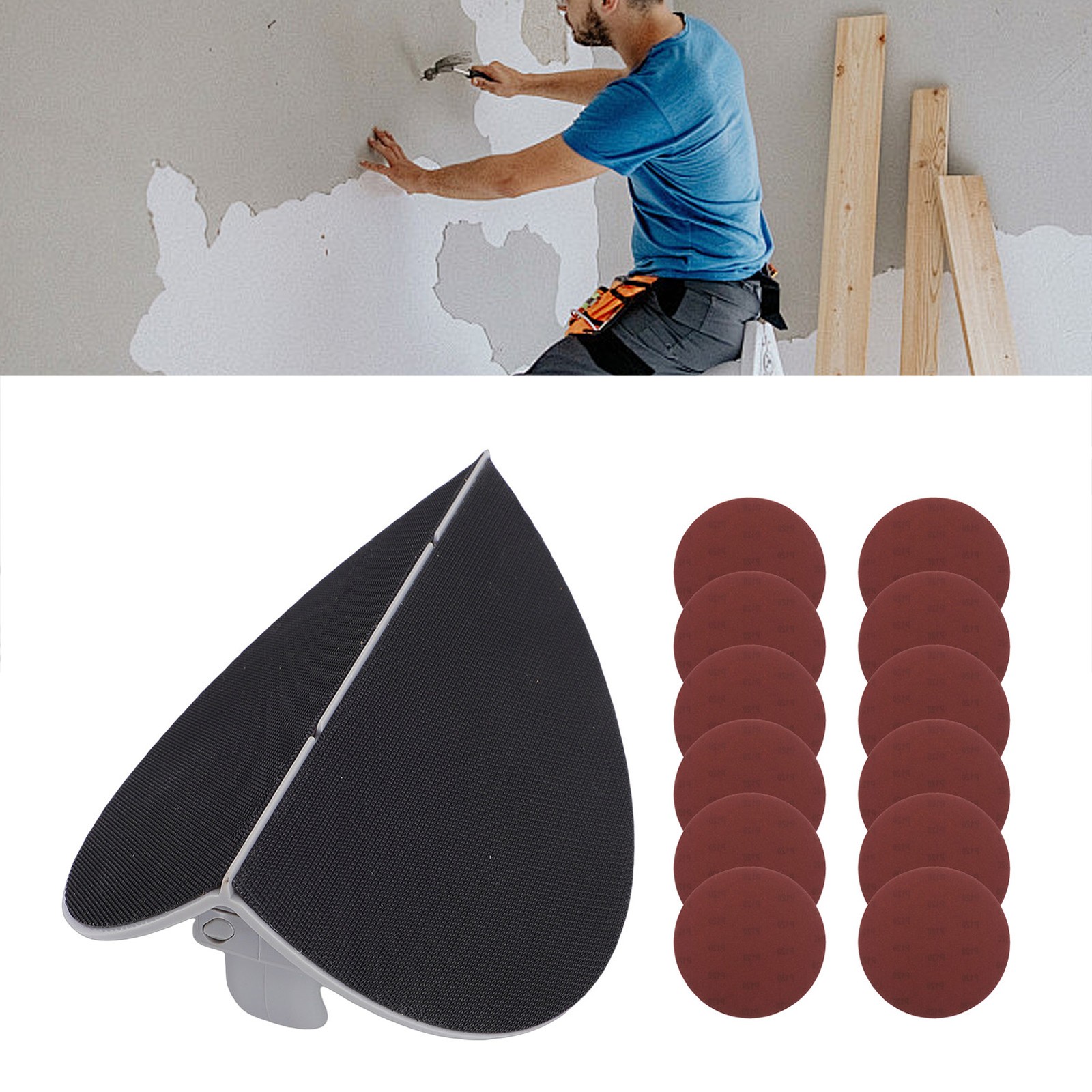 Drywall Corner Sander Sturdy Hand Tool For Tight Corners Premium