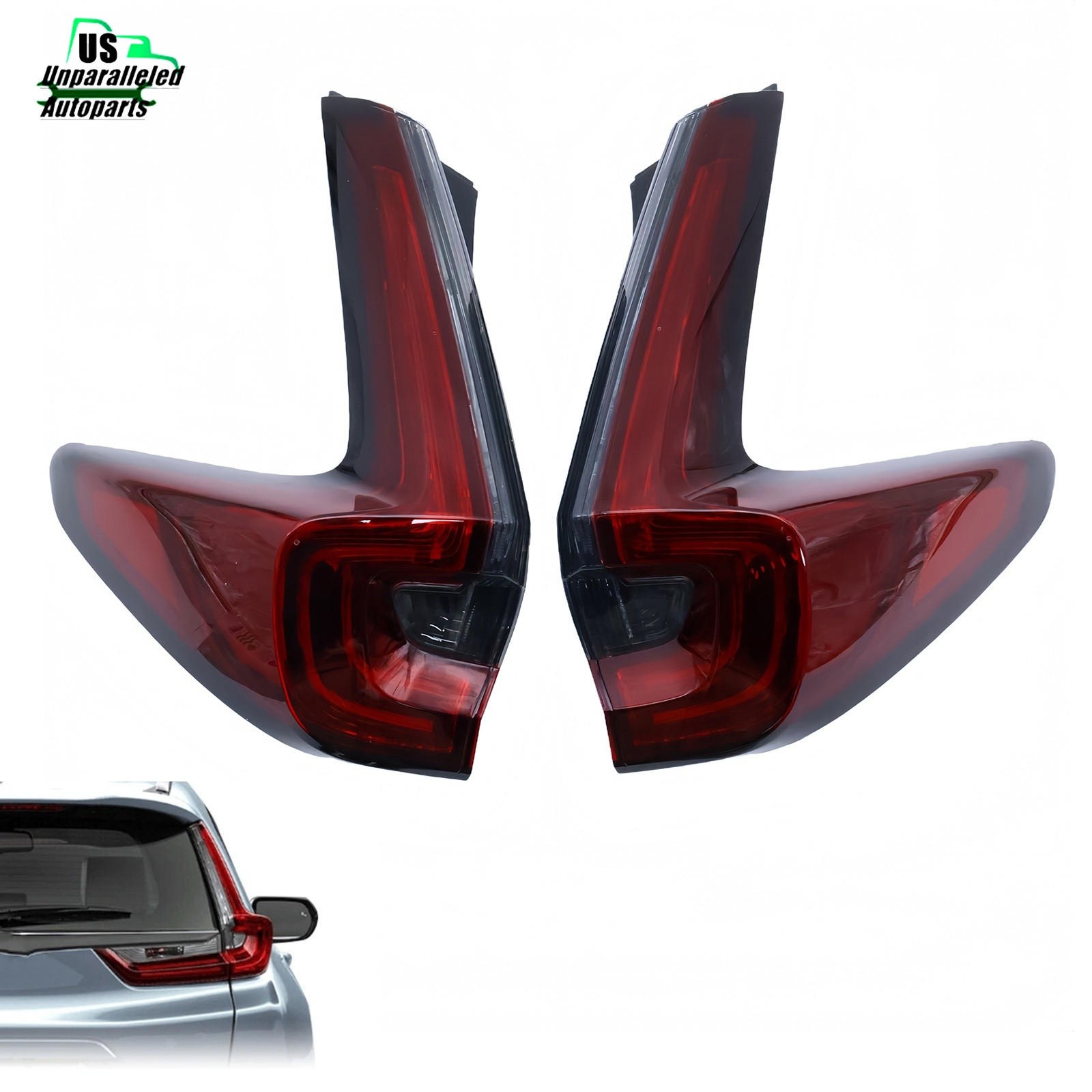 RH+LH Tail lights Fit For 2020-2022 Honda CR-V CRV LED Outer Rear Lamps Assembly