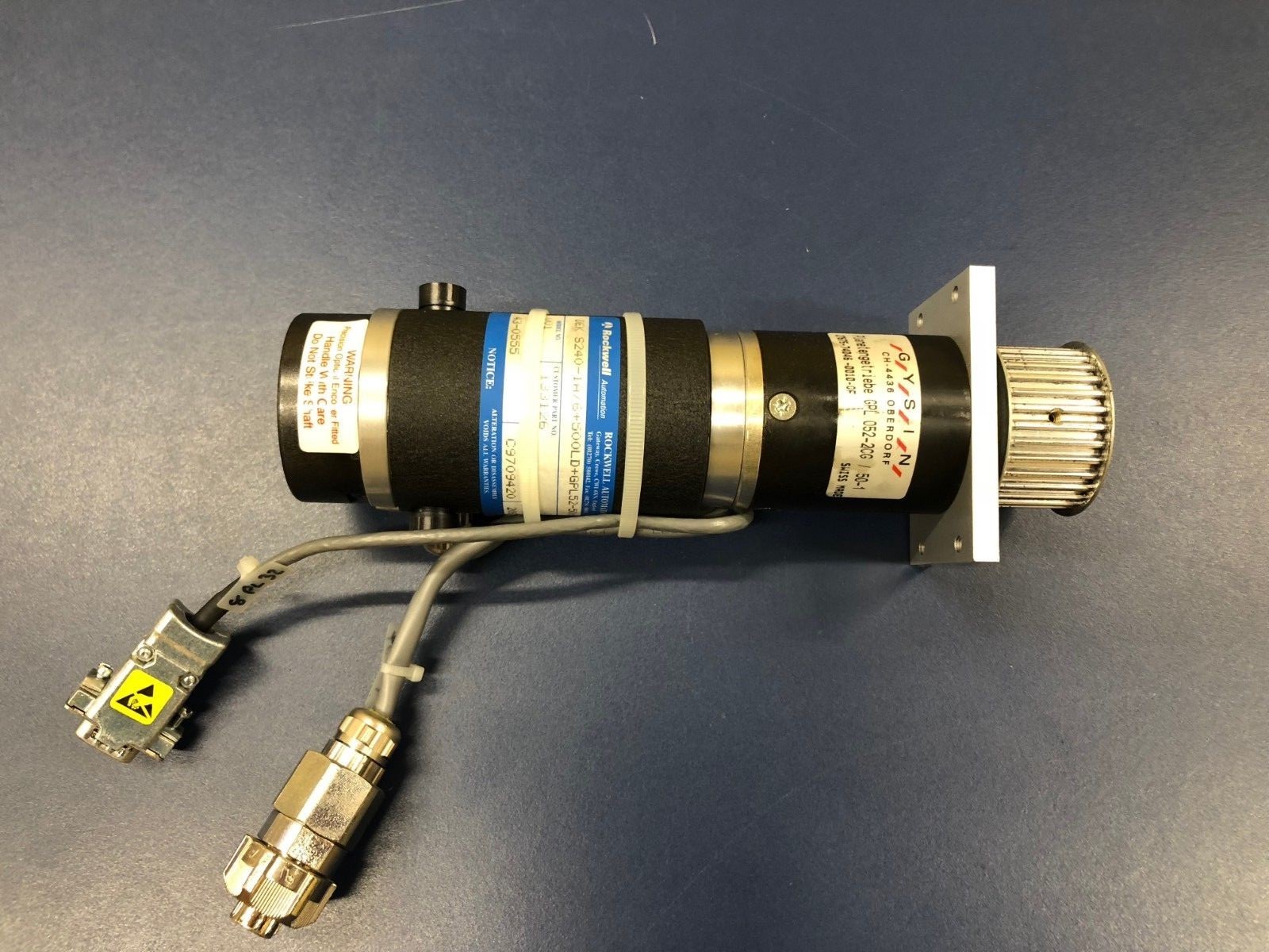 DEK 265 LT / GSX 133126 Print Carriage Motor DEK S240-1A/6+500LD+GPL52-50:1
