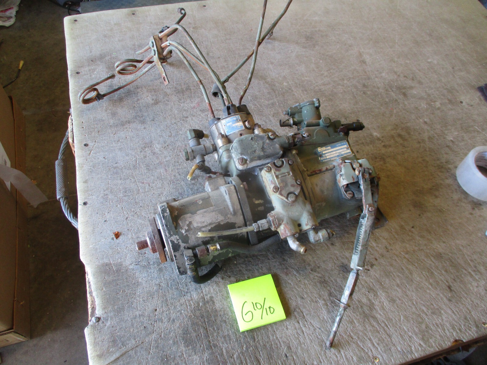Used American Bosch PSB Fuel Injection Pump for Core-Parts-Repair, M35A2 Duece