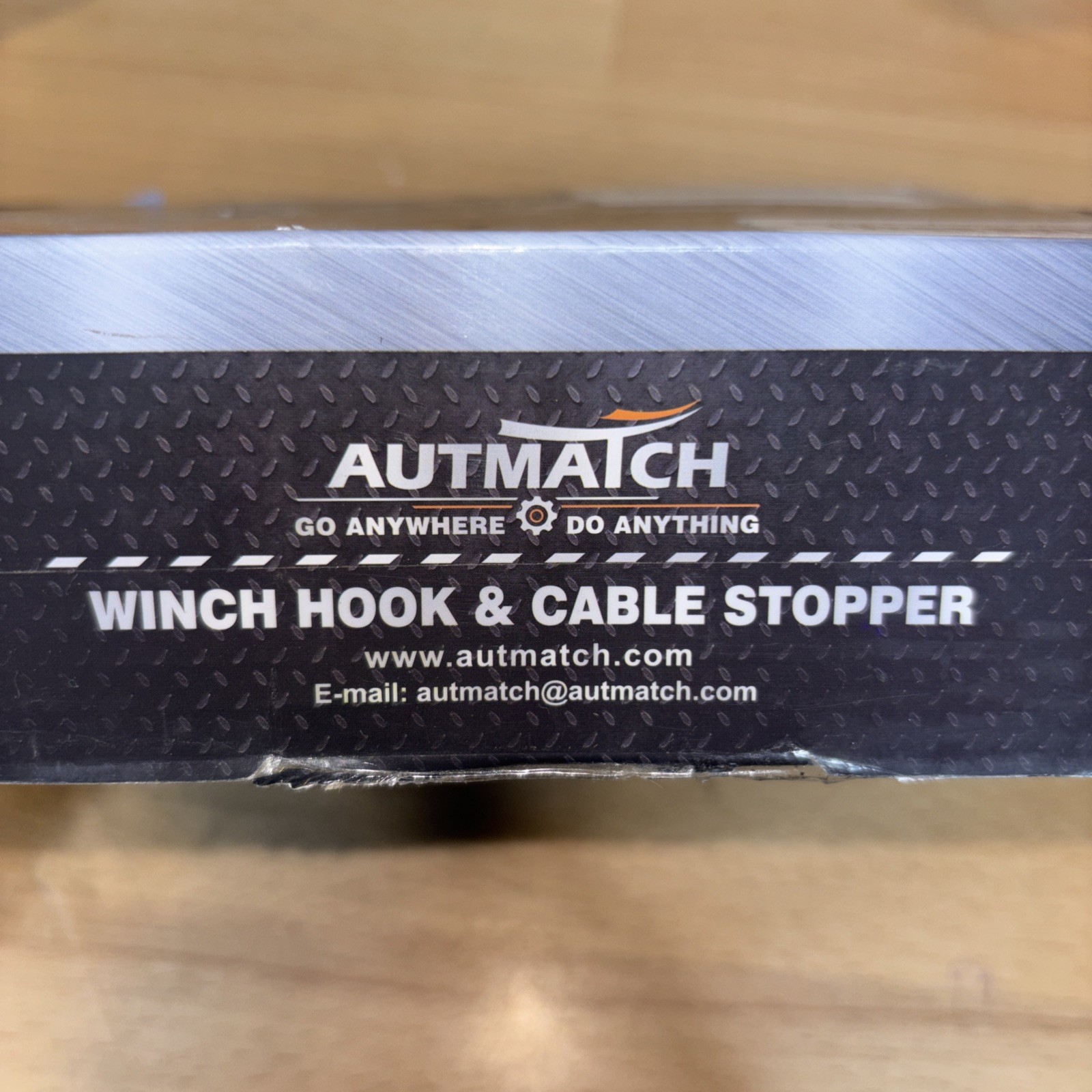 New Heavy Duty Winch Hook with Safety Spring Latch and Winch Cable Hook Stopper