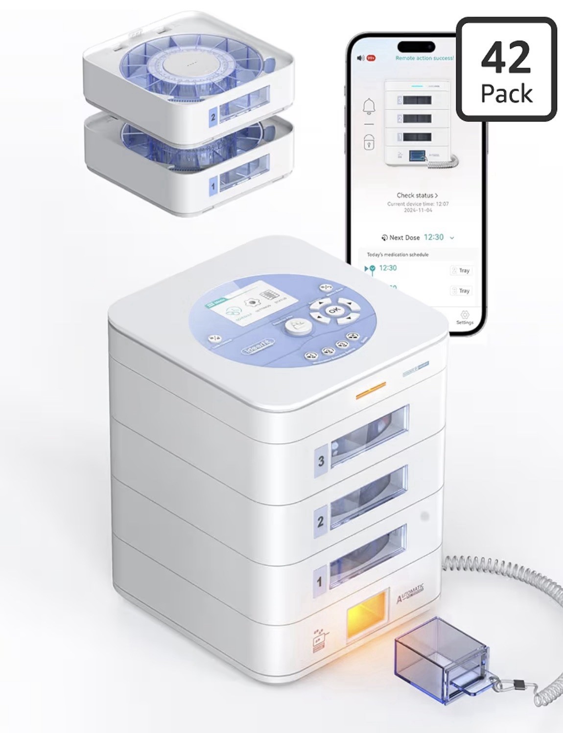 42-Day Automatic Pill Dispenser