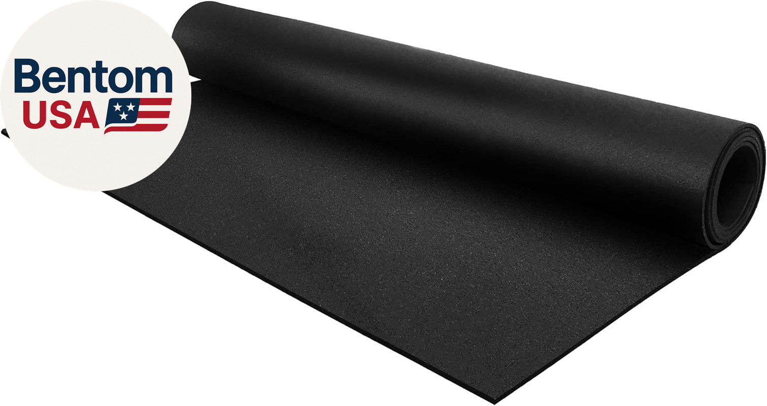 Flooring Inc'S 1/4" Thick Tough Rubber Flooring Roll | Flexible Recycled Rubber