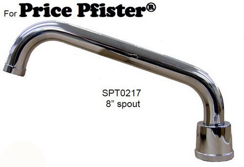 Replacement For Pfister 8" Chrome Tube Faucet Spout