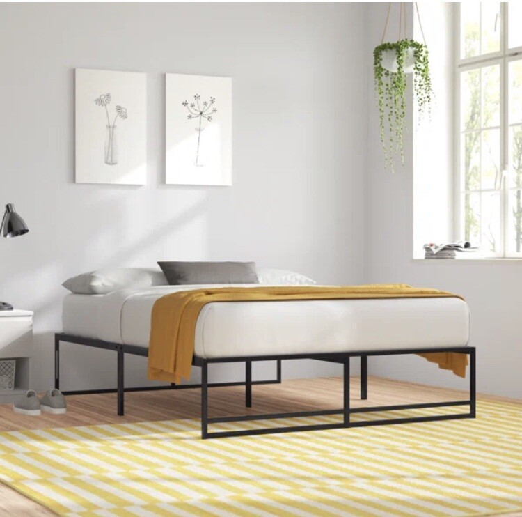 Aura 14 “ Storage Metal Platform Bed