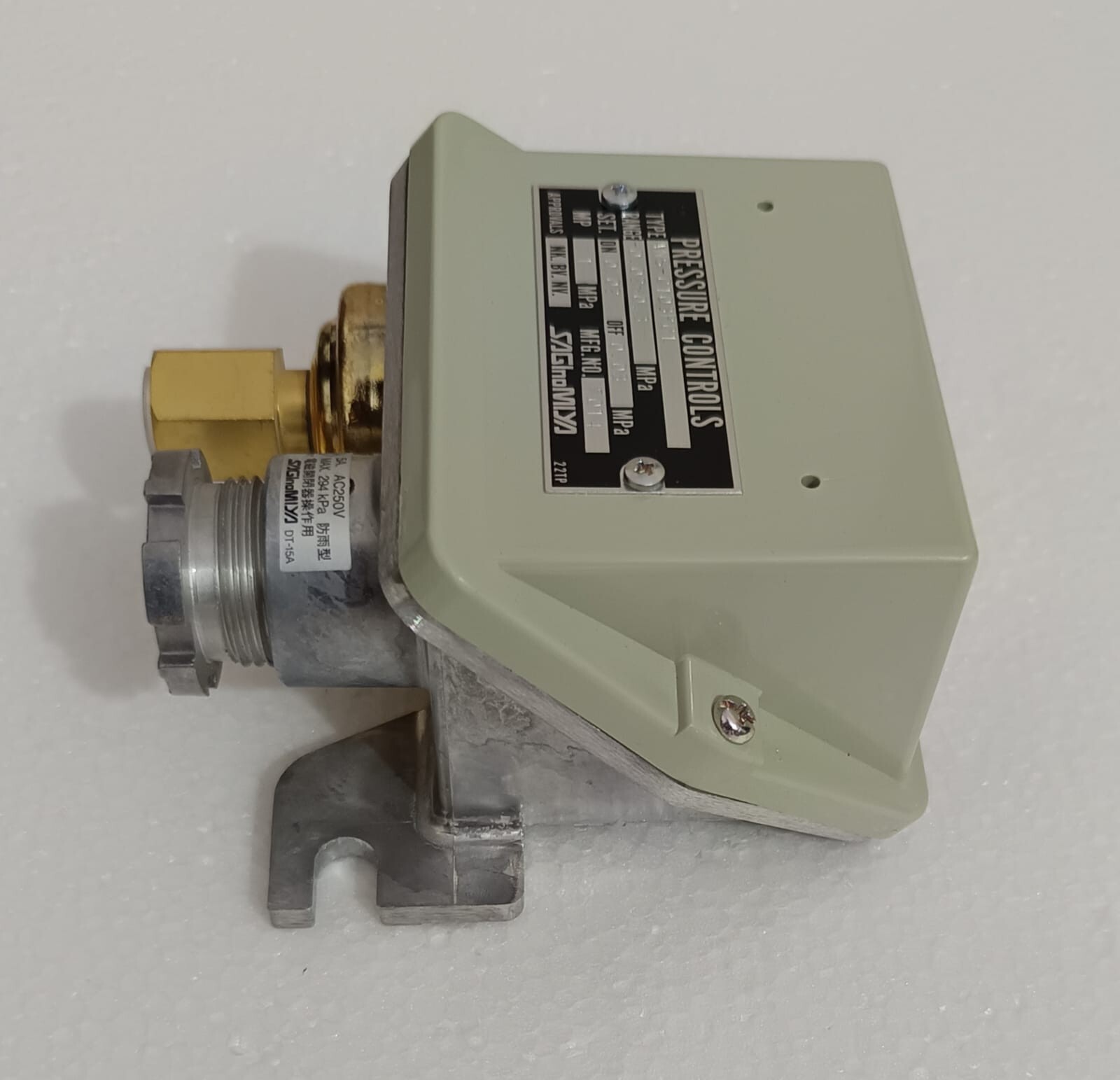 SAGINOMIYA ANS-C103PG1 PRESSURE CONTROLS