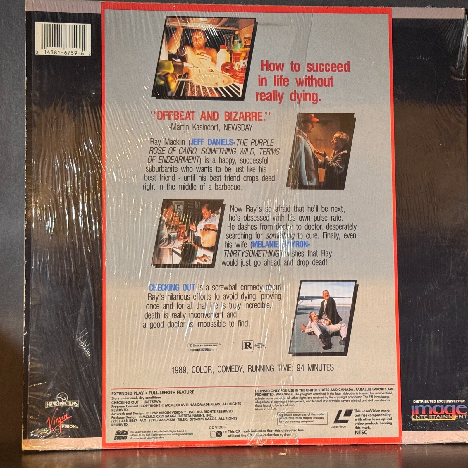 Checking Out Laserdisc Jeff Daniels