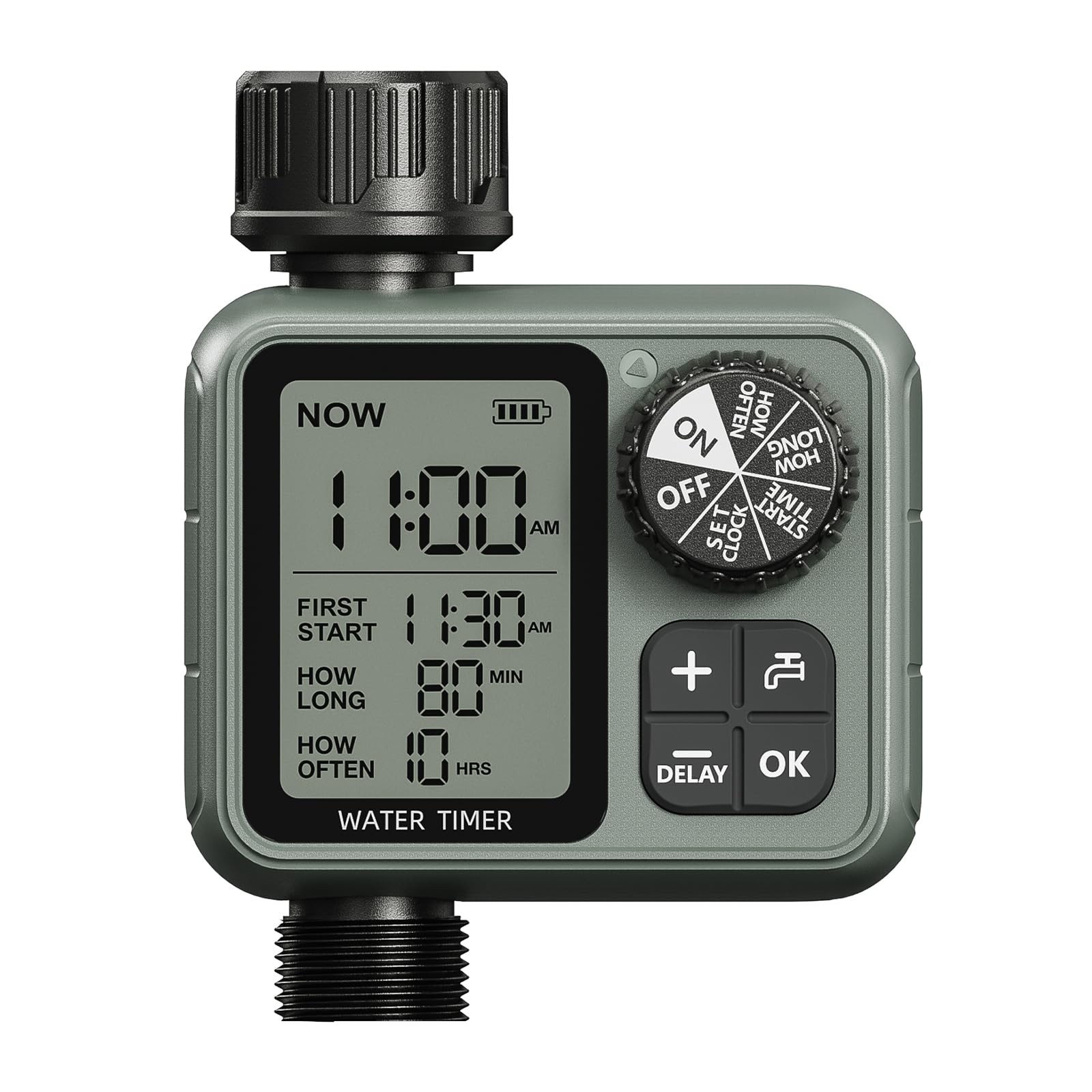 Sprinkler Timer for Garden Hose, Irrigation Water Timer with Rain Delay, Auto...