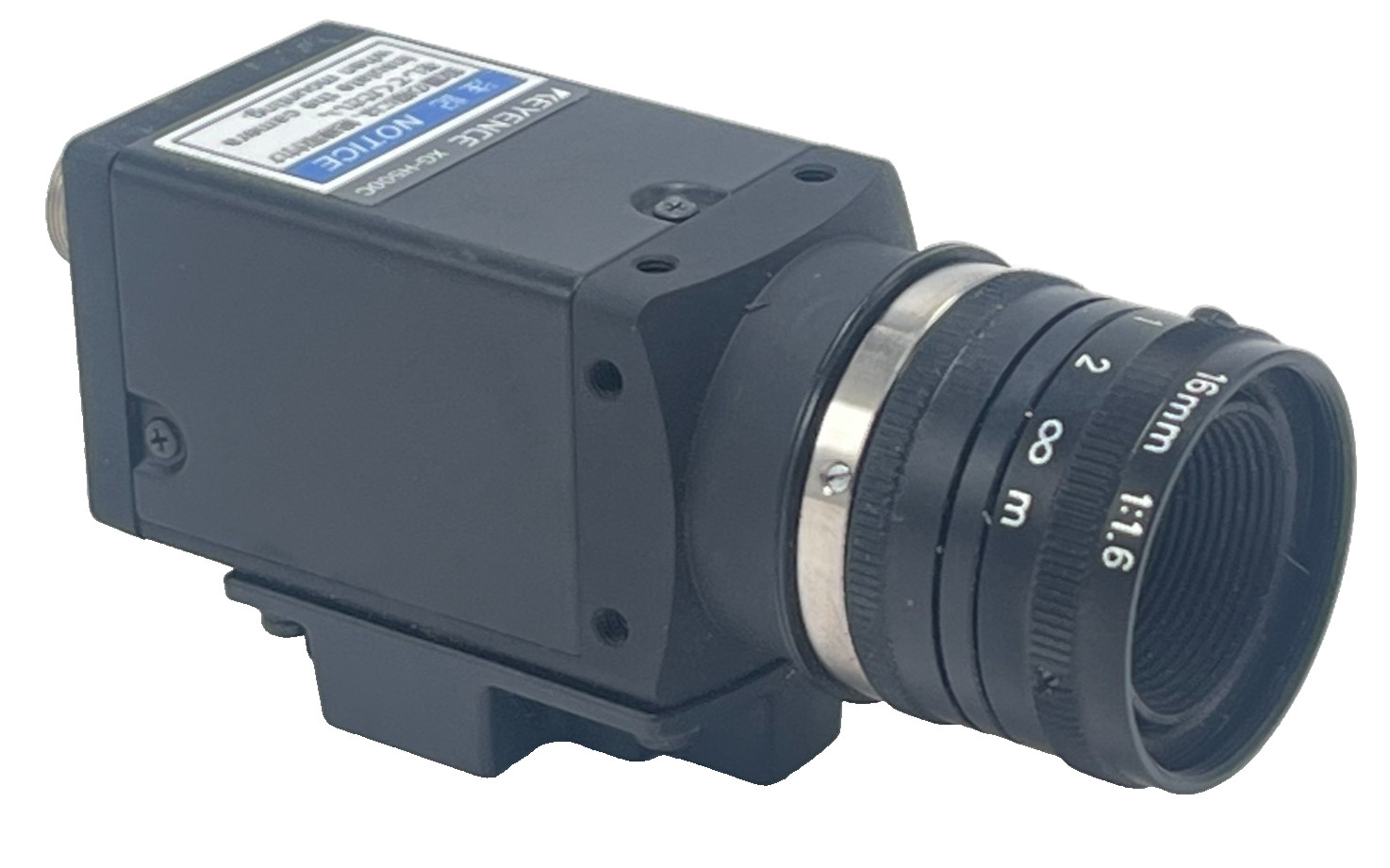 KEYENCE XG-H500C Color High-Resolution 5MP CCD Camera w/ CV-L16 16mm Lens