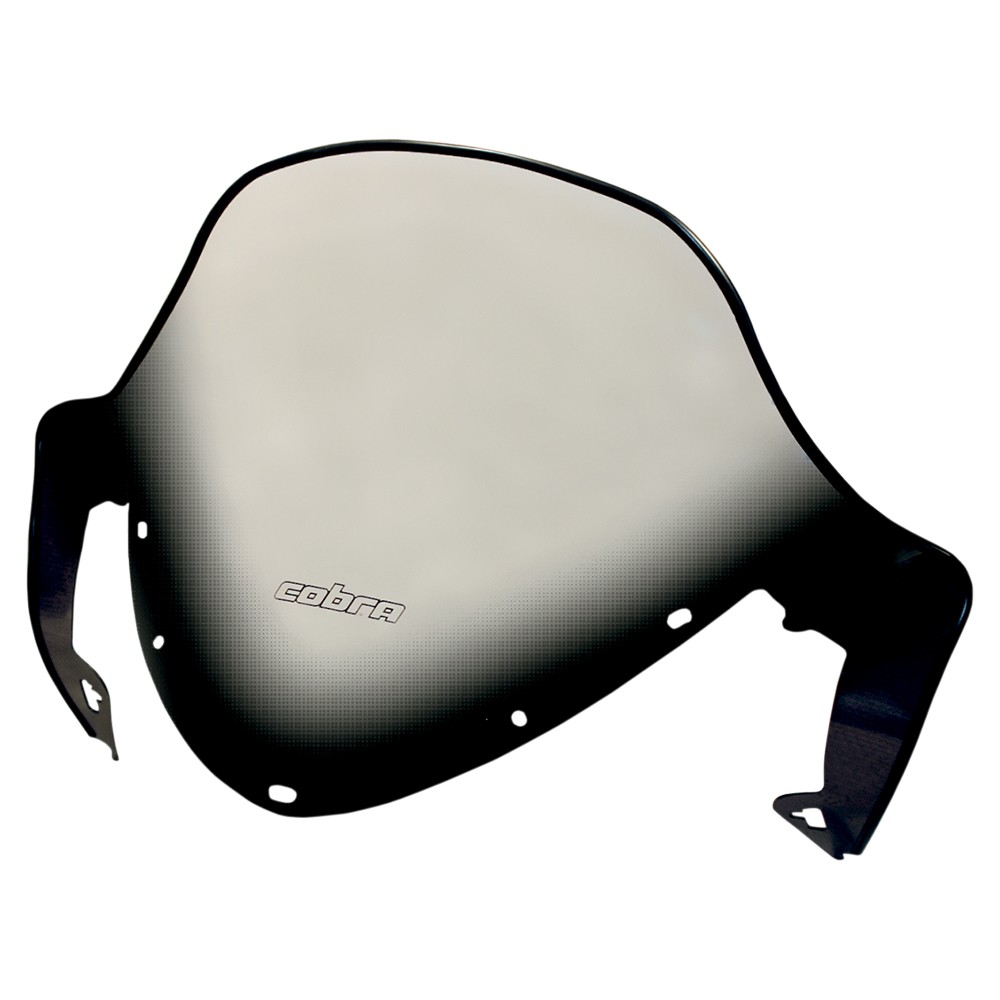 Powermadd Cobra Windshield-15in.-Clear/Black/Graphic for 2009-2014 Polaris 800