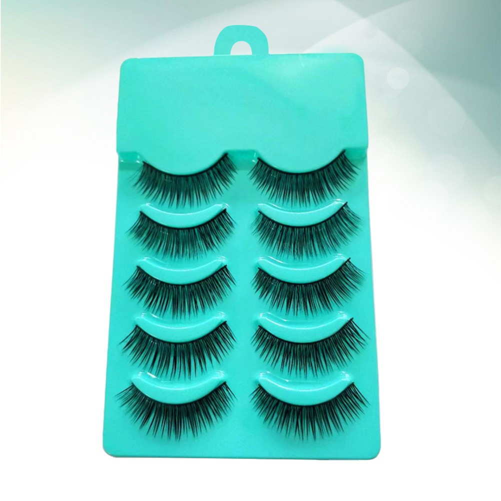 5 Pairs Wispy Lash Strips False Eye Lashes Fakelashes