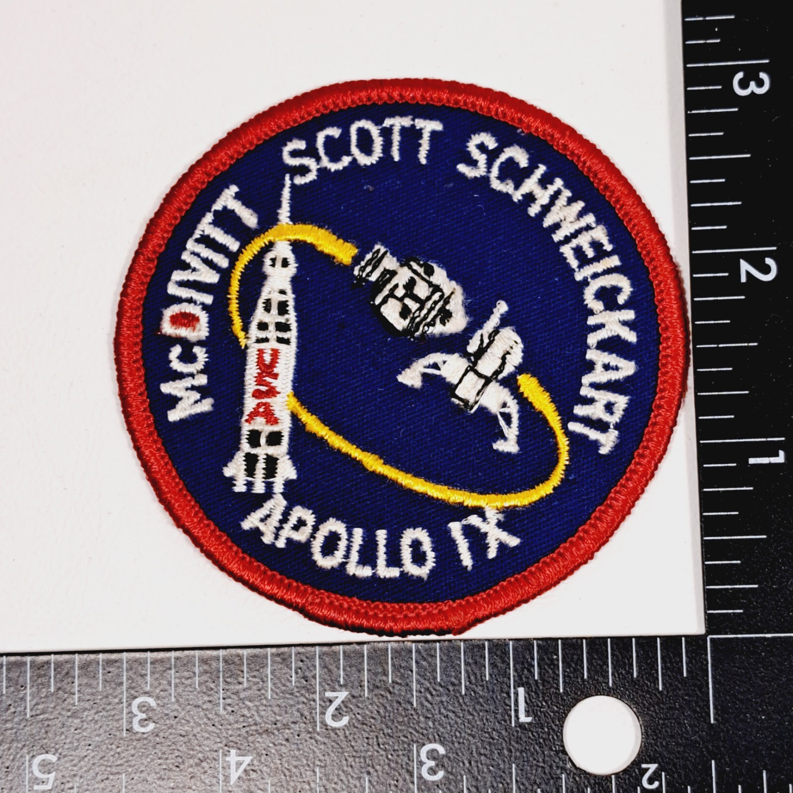 NASA Apollo IX Mission Crew Patch