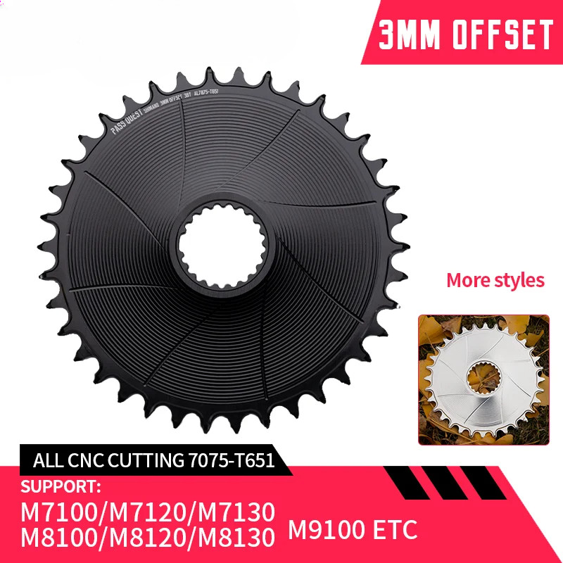3mm MTB Bicycle Chainring 28-38T for M9100 M8100 M8120 M8130 M7100 M7120 M7130