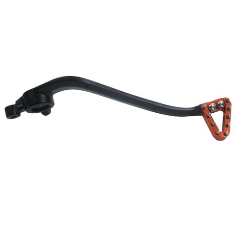 Motorcycle CNC 7075 Aluminum Alloy Rear Foot Brake Pedal Lever Unfolding