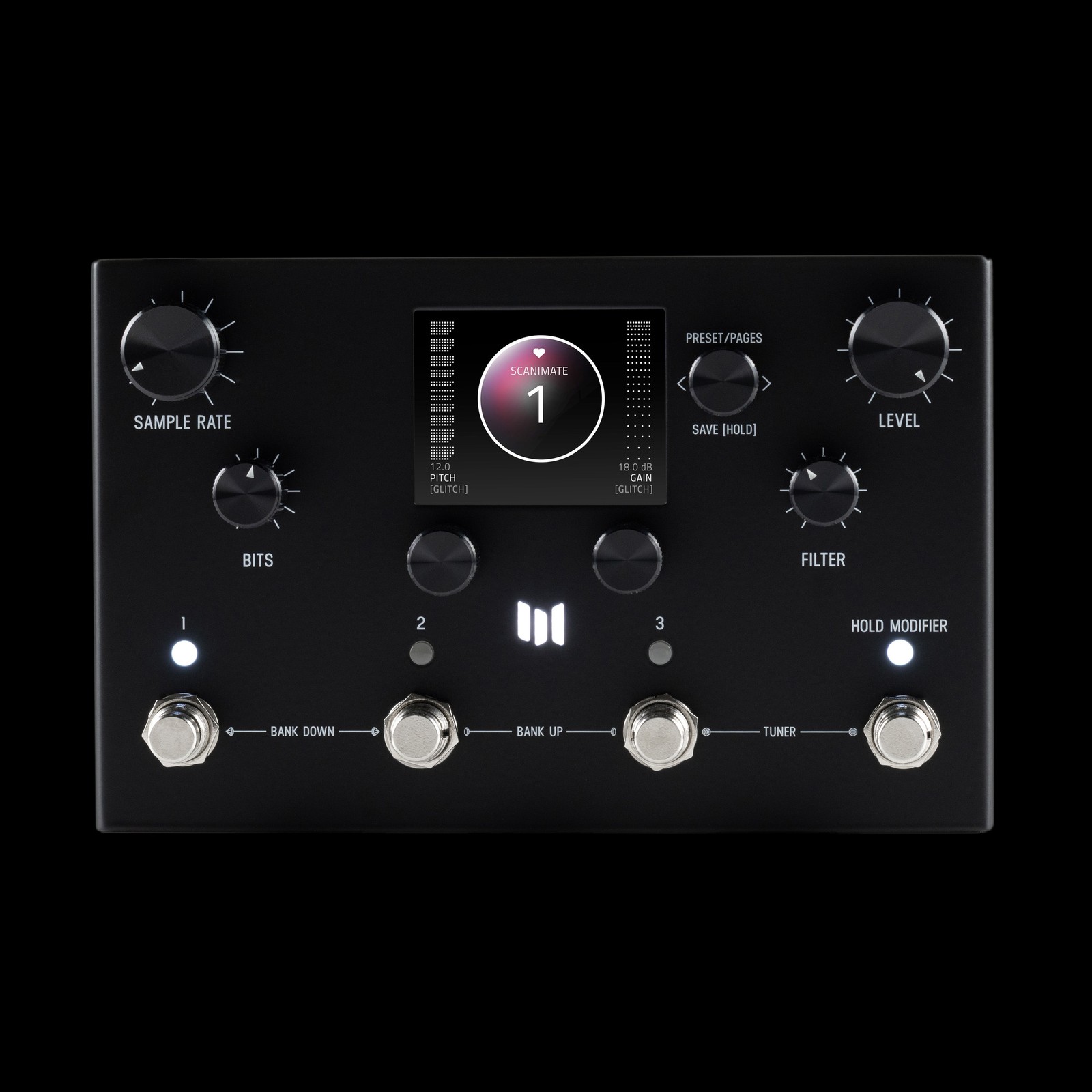 Meris Ottobit X 80's Texture Engine Multi-Modulation Pedal