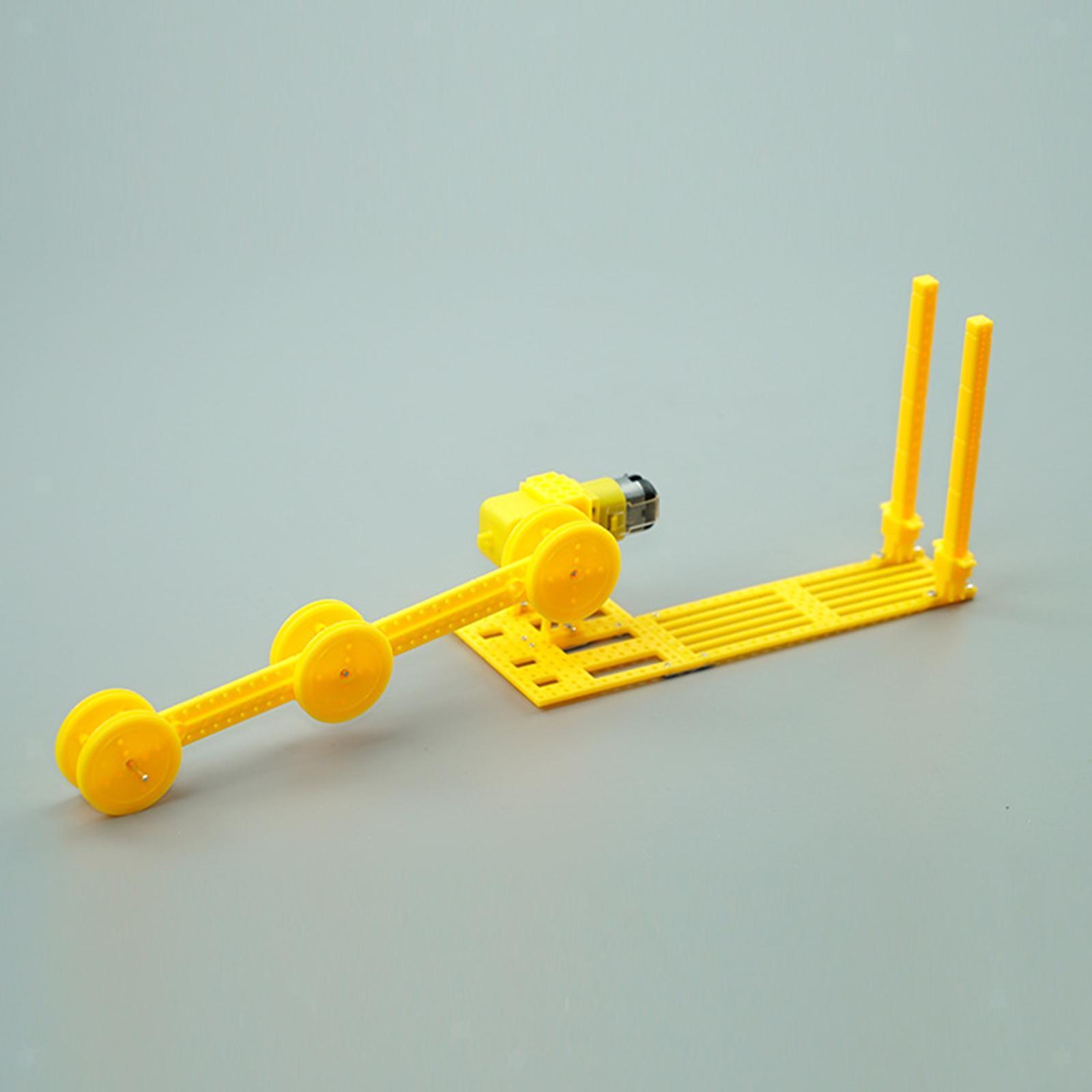 DIY Scientific Experiment Conveyor Belt Developing Intelligent Electric