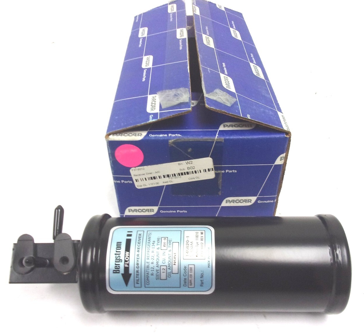F37-6012 NEW GENUINE OEM PACCAR A/C RECEIVER DRIER W/ WAFER DYE ABP N83 319574