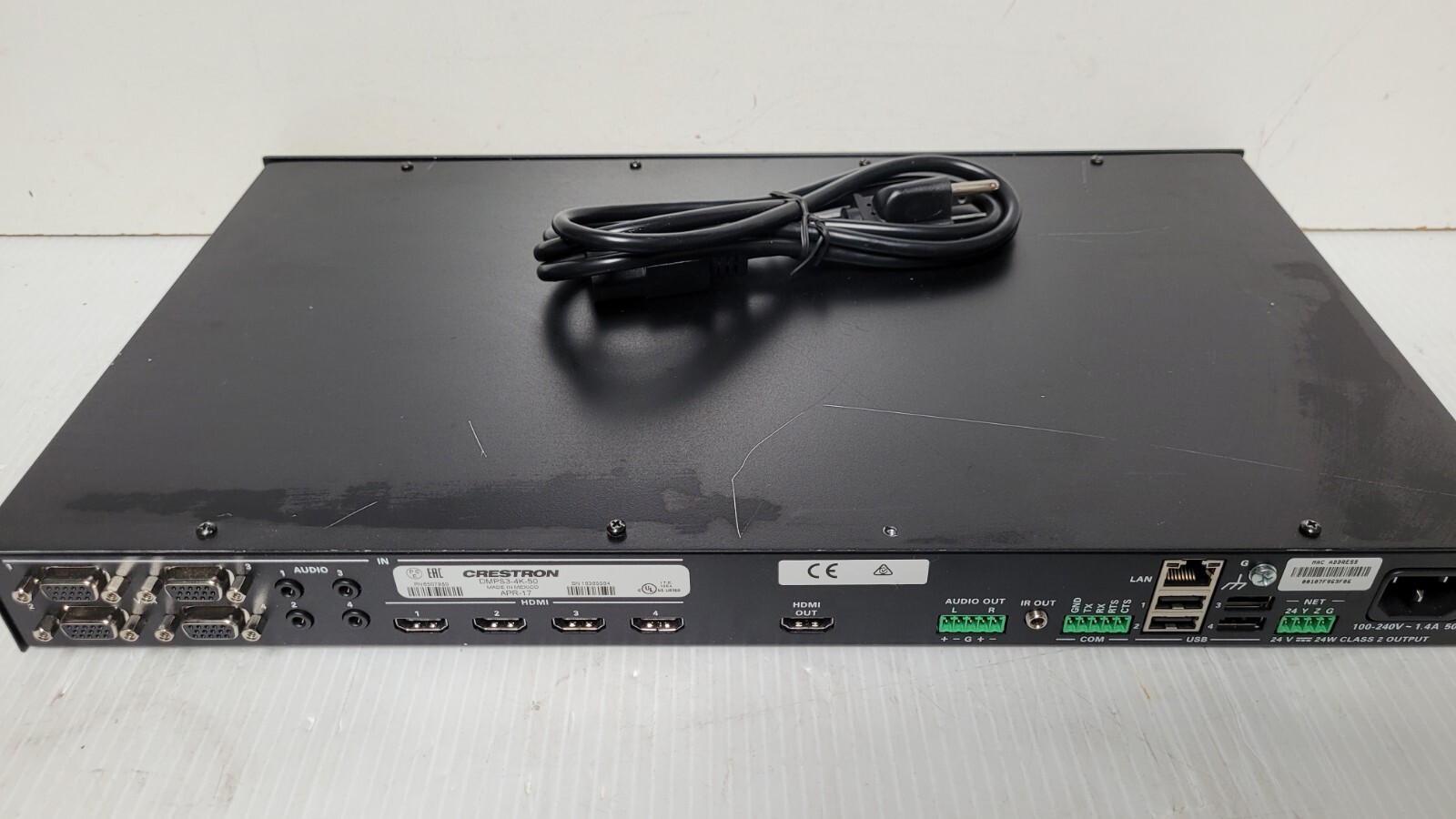 Crestron DMPS3-4K-50 4K Digital Media Presentation System