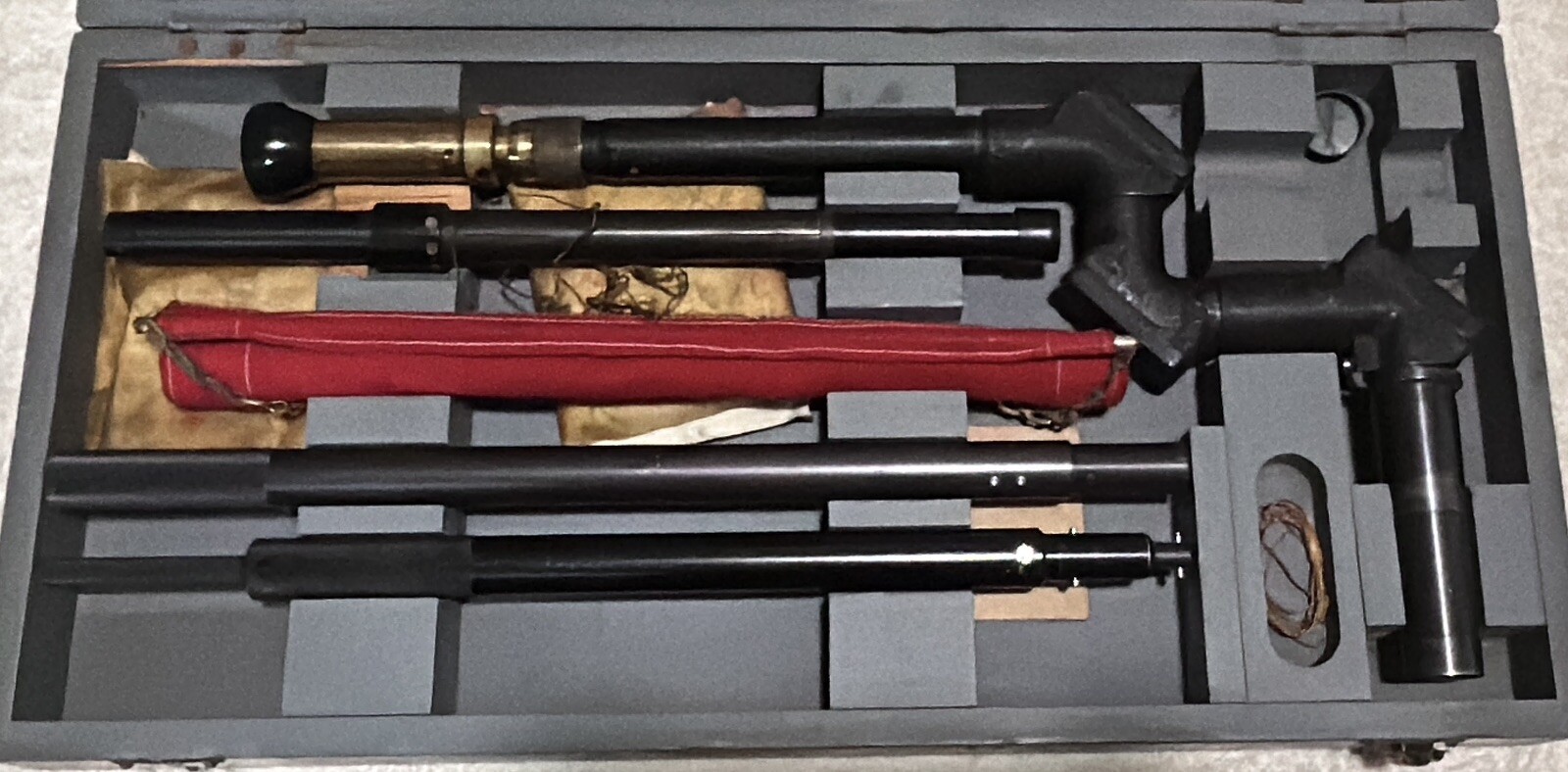GREAT! 1950’s U.S. NAVY Aircraft Bore Sighting Kit Mark 3 Mod 0