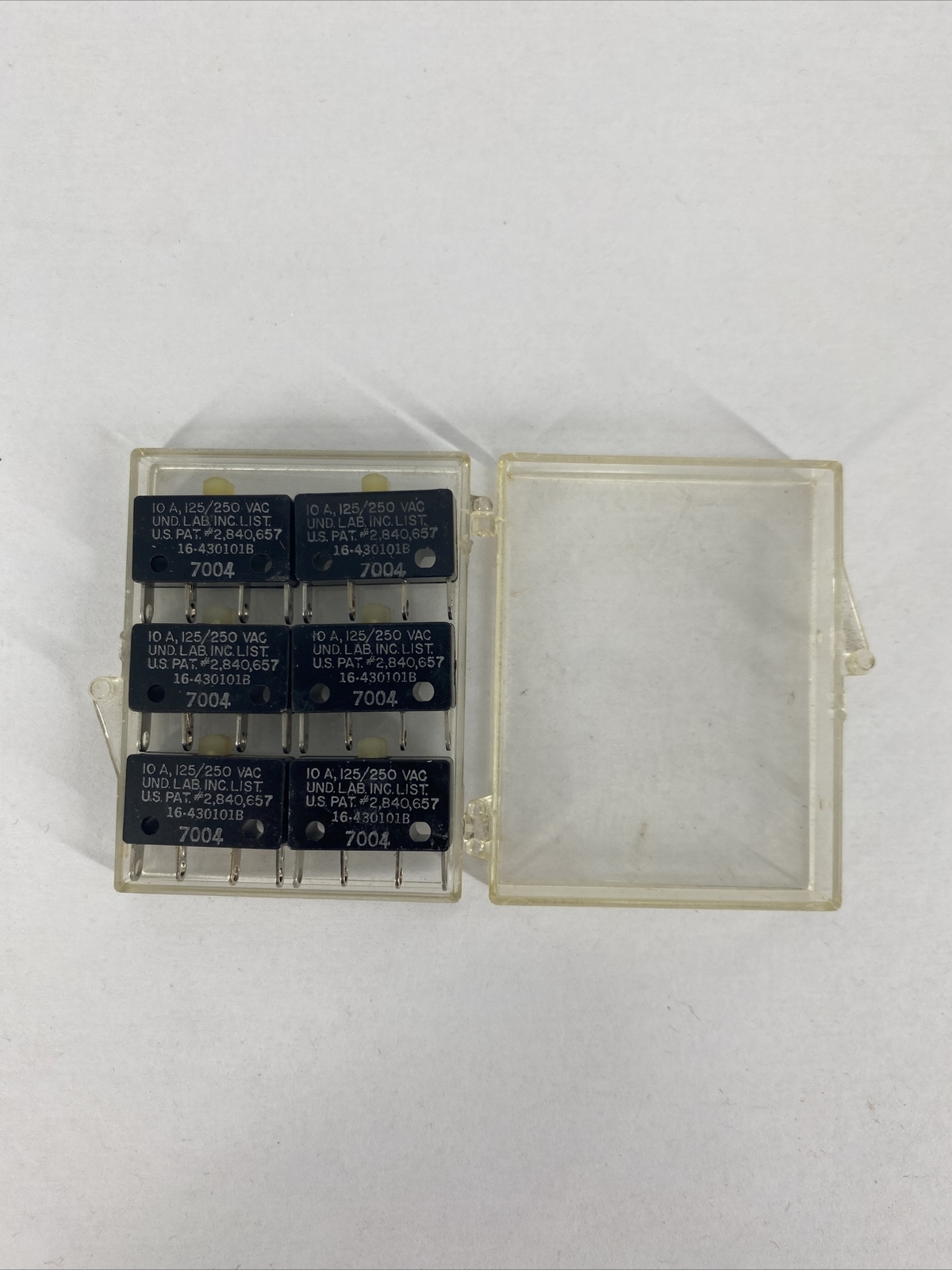 LOT OF 6 Licon 7004 Microswitch Sensitive Switch 125/250 VAC NEW OLD STOCK