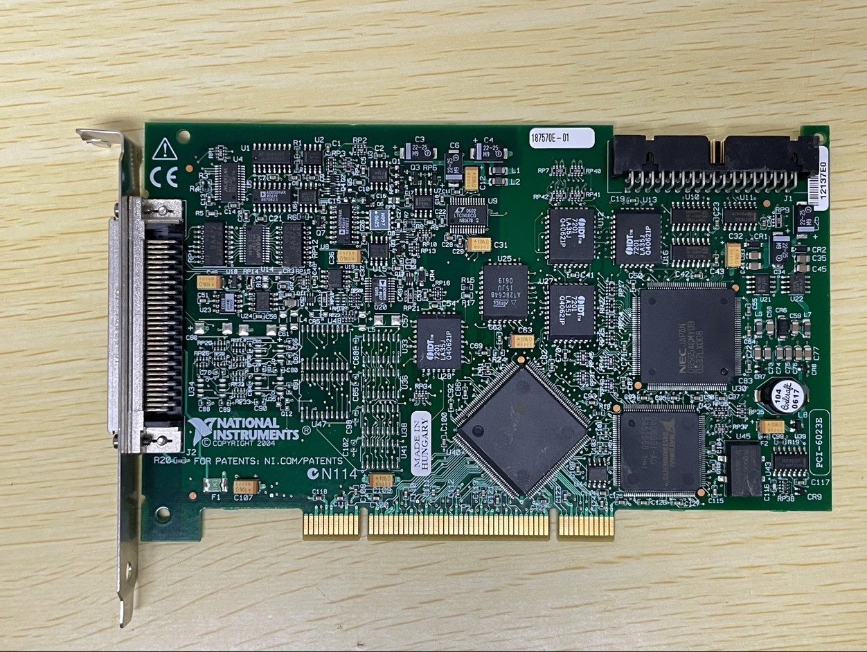 NATIONAL INSTRUMENTS 187572C-01 PCI-6023E Interface Controller Module UL94V-0